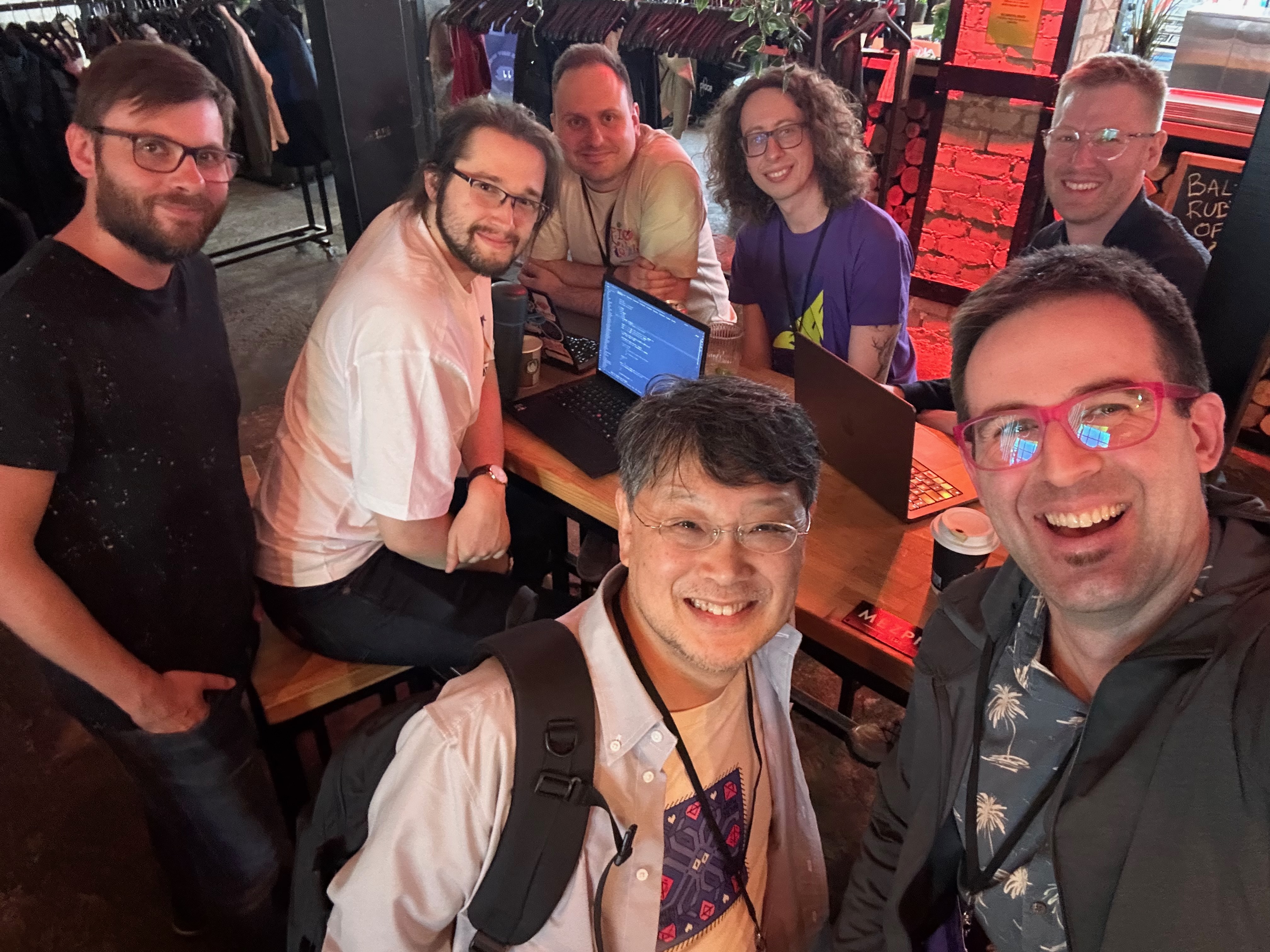 Matz joins the Hanami table at Baltic Ruby