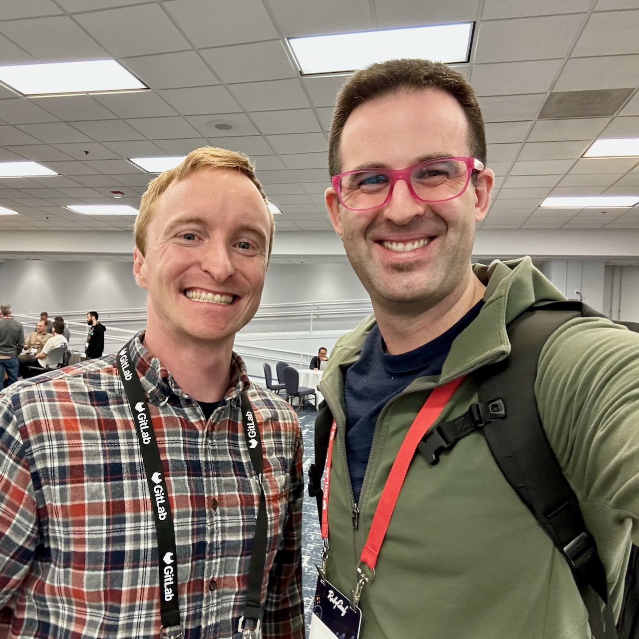Sean and Tim at RubyConf 2024